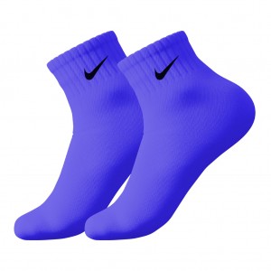 جوراب ورزشی کوتاه مچی نایکی مدل NSC-350 | آبی