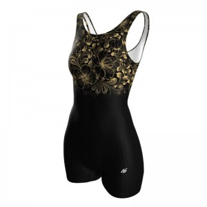 مایو شنا زنانه یک تکه مدل MZ650-P |  پادار | طرح دار