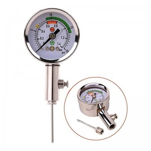 فشارسنج باد توپ مدل EF-1080-C | BAROMETER |  استیل | اورجینال