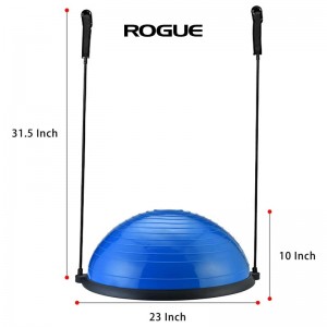 بوسوبال تناسب اندام روگ مدل ROUGE BOSU® Home Balance Trainer | مشکی