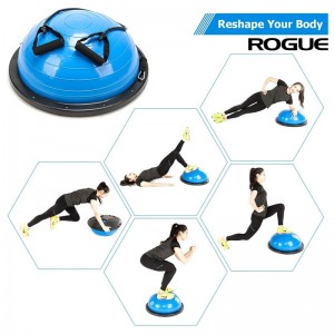 بوسوبال تناسب اندام روگ مدل ROUGE BOSU® Home Balance Trainer | مشکی