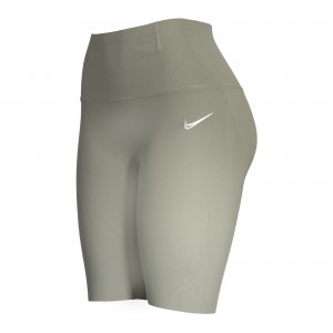 شلوارک بایکر کوتاه زنانه بالای زانو نایکی مدل NIKE Women,s Biker Shorts | تنفسی | سبز یشمی