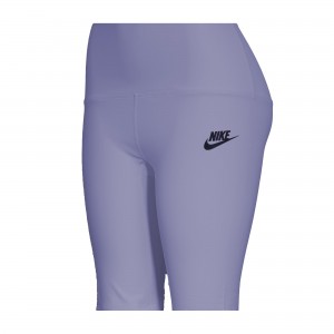 شلوارک بایکر کوتاه زنانه روی زانو نایکی مدل NIKE Women,s Biker Shorts-NB45681.01 | تنفسی | سفید