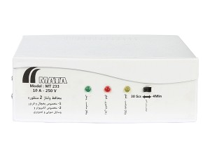 محافظ ولتاژ ماتا مدل MT 233 مناسب یخچال و فریزر و وسایل صوتی و تصویری