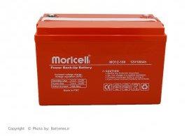 باتری 12 ولت 100 آمپر ساعت سیلد اسید . خارجی