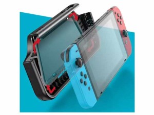 قاب محافظ نینتندو سوئیچ دارای پایه بیسوس Baseus Nintendo Switch Case WISWGS02-G