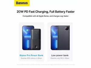 پاوربانک شارژ سریع 10000 بیسوس Baseus Bipow Pro Power Bank 20W PPBD040101