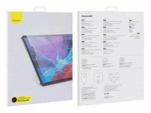 محافظ صفحه‌نمایش شیشه‌ای شفاف بیسوس Baseus SGBL021002 0.3mm glass iPad Pro/Air3 10.5 inch - iPad 7/8/9 10.2 inch