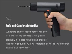 دریل پیچ‌گوشتی شارژی شیائومی Xiaomi MIJIA Cordless Electric Drill Kit Electric Screwdriver MJWSZNJYDZ001QW