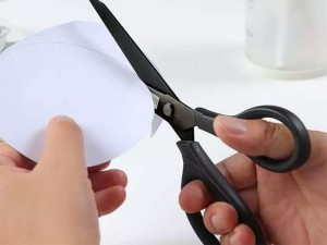 مجموعه قیچی کاغذ 2 عددی شیائومی Heat-Plated Titanium Stationery Scissors Combination HU0030