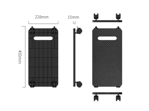 نگهدارنده کیس اوریکو ORICO-CPB1 Computer Host Bracket with Wheels