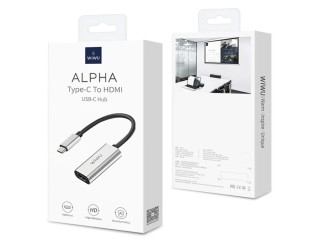 مبدل تایپ سی به اچ دی ام آی ویوو WiWU Alpha HDMI Type-C Hub