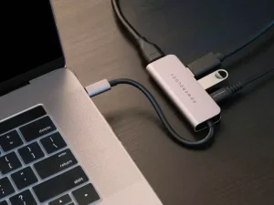 هاب تایپ سی 4 در 1 پاورولوژی Powerology 4 in 1 USB-C Hub P4CHBGY