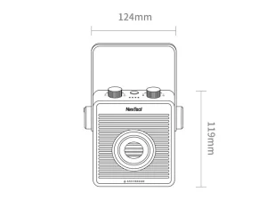 چراغ مسافرتی ضدآب شیائومی Xiaomi Nextool NE20093 Outdoor Floodlight/Warning Light