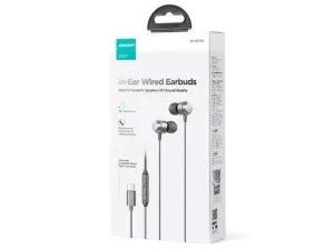 هندزفری سیمی تایپ سی 1.2 متری جویروم JOYROOM JR-EC06 TYPE-C Series In-Ear Metal Wired Earbuds