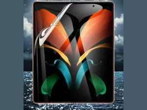 برچسب محافظ 360 درجه نانو سامسونگ گلکسی زد فولد 4 Samsung Galaxy Z Fold 4 Unbreakable Membrane Full Cover Side Transparent Film