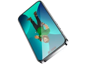 گلس آیفون 14 پرومکس سه بعدی تمام صفحه گرین Green iPhone 14 Pro Max 3D HD-Pet Full Glass GN3DPHD14ProMax