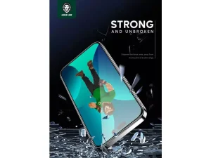 گلس آیفون 14 پرو سه بعدی تمام صفحه گرین Green iPhone 14 Pro 3D HD-Pet Full Glass GN3DPHD14Pro