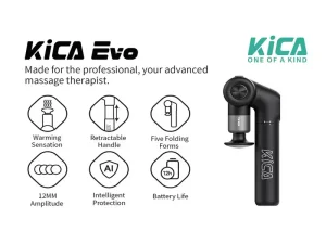 ماساژور بدن تفنگی تاشو کیکا KiCA EVO Foldable Massage Gun