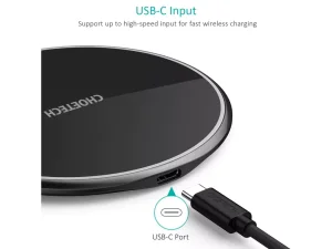 شارژر بی‌سیم فست شارژ 15 وات چویتک CHOETECH T559-F Wireless Charging