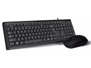 ست موس و کیبورد سیمی اچ پی HP KM10 Keyboard And Mouse set original