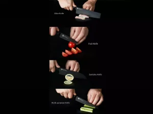 ست 5 تایی چاقوی آشپزخانه شیائومی xiaomi knife set HU0076