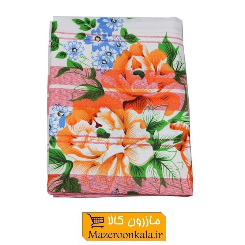 ملحفه 2 نفره دوخته شده آماده 1.80 در 2.25 مدل کویتی 333 خارجی SOO-040