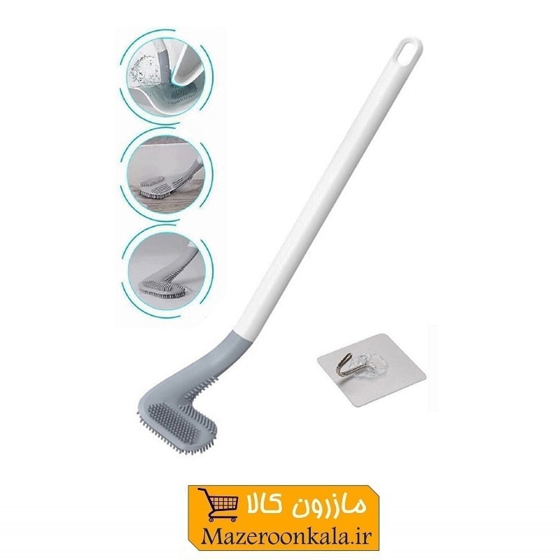 فرچه توالت سیلیکونی وارداتی مدل گلف SOO-061