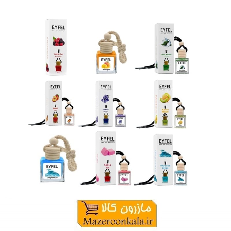 خوشبو کننده آویز خودرو Eyfel ایفل مربعی SOO-064