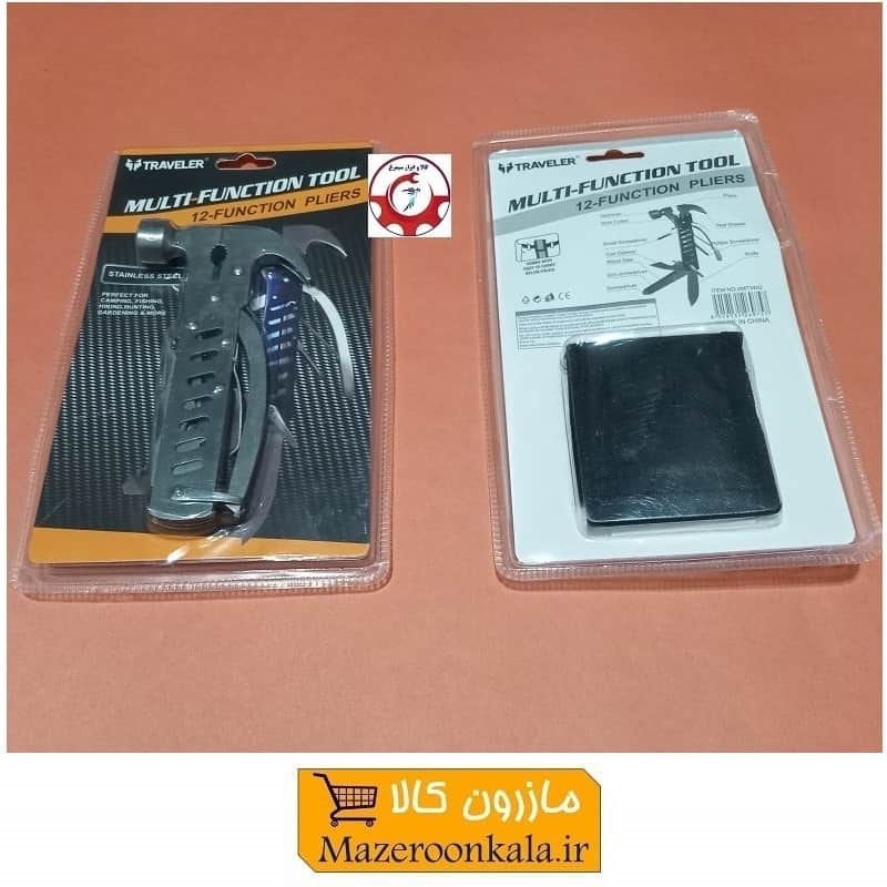 ابزار چند کاره Traveler Multi-Function Tool مدل 12 کاره HAC-008
