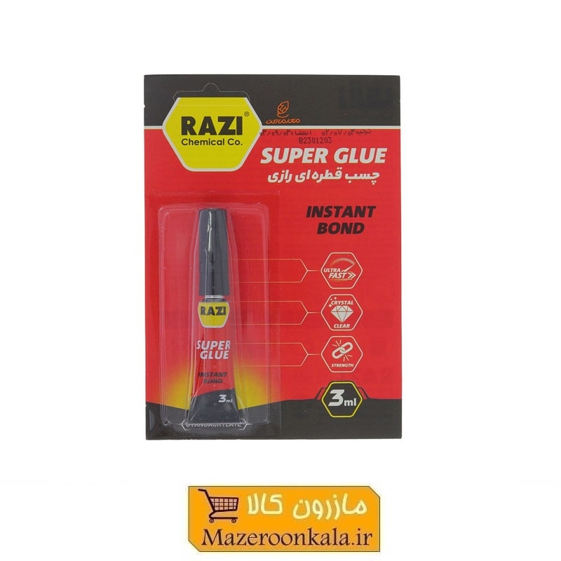 چسب قطره ای Razi Super glue رازی SOO-086