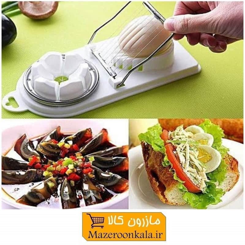 اسلایسر و برش دهنده تخم مرغ 2 کاره HSL-049