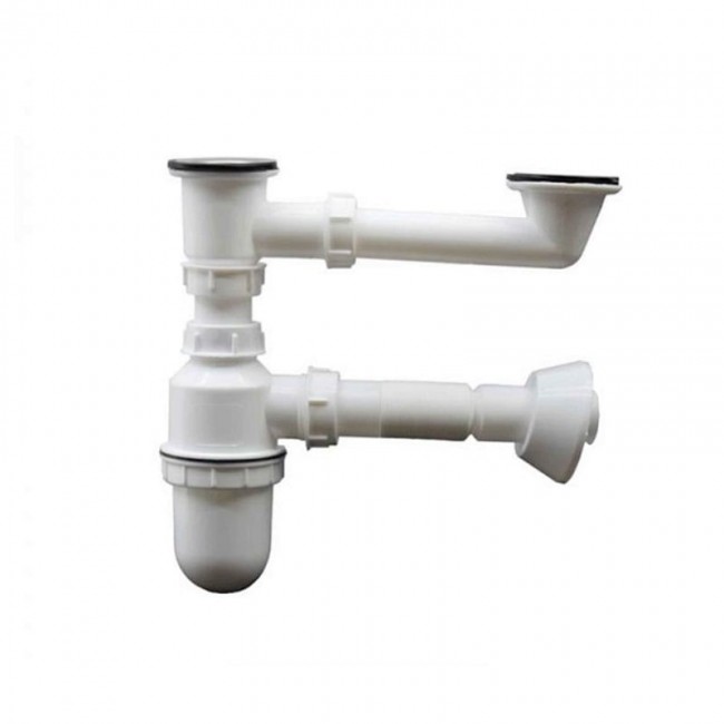 سیفون دو لگن سینک ظرفشویی کد: SSH-013