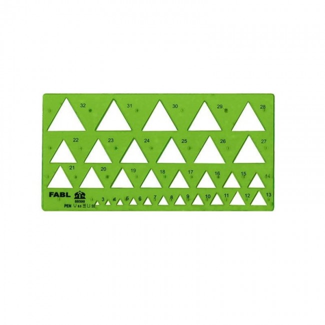 شابلون مثلث فابل FB415