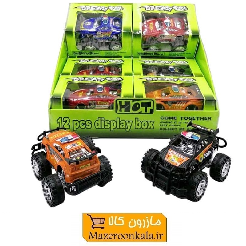 اسباب بازی ماشین پلیس Dream Car قدرتی ۱۲ سانت TMT-013