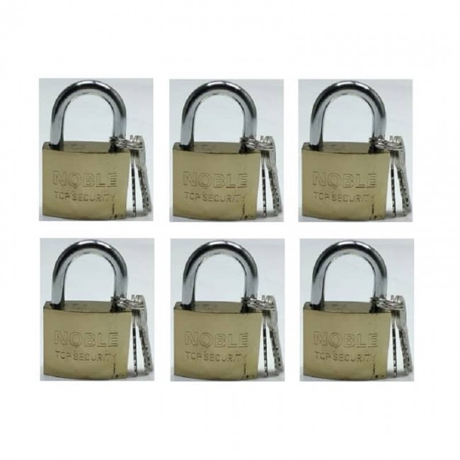 قفل آویز ۶۳ نوبل Noble بسته ۱۲ عددی کد OSGF-002