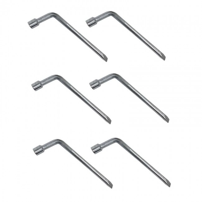 آچار چرخ خودرو پراید شماره ۱۴ بسته ۶ عددی OKAK-001