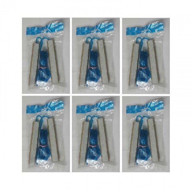 طناب ورزشی دسته چوبی ۶ عددی کد OHTV-001