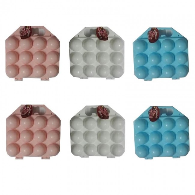 جا تخم مرغی پلاستیکی ۶ عددی OHJT-001