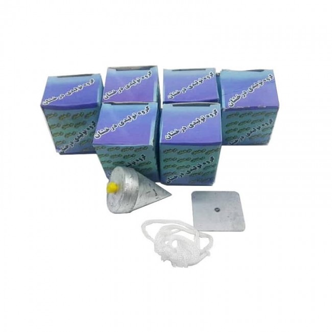 شاقول بنایی و ساختمانی سایز ۲ درخشان ۶ عددی OSSG-001