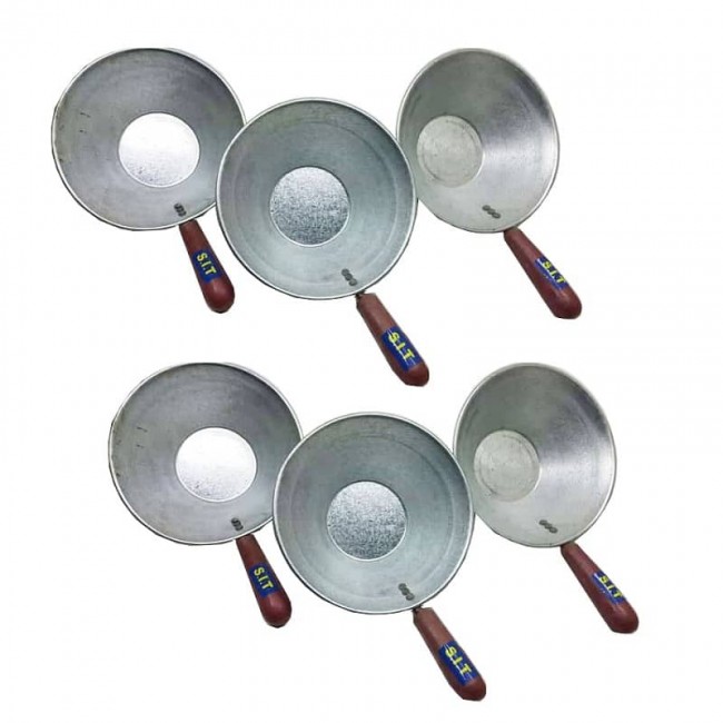 ملاقه دوغاب ریزی بنایی SIT  فلزی ۶ عددی OSML-001
