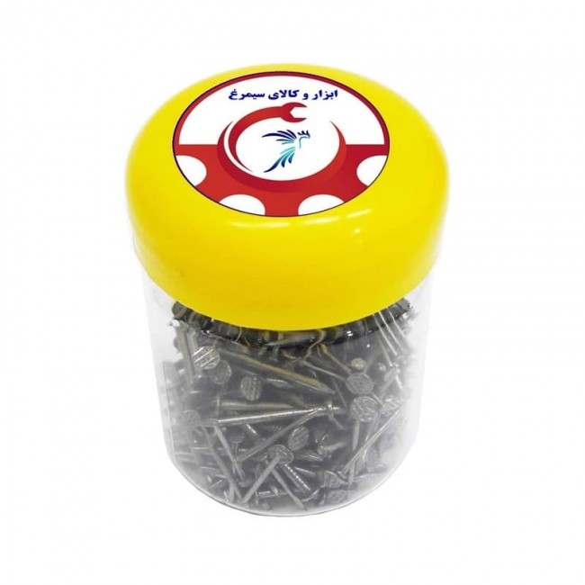 مجموعه اقلام ۳۰۱ عددی میخ سیاه ۱۸ و ۲۵ میلی متر ابزار سیمرغ SMA-010