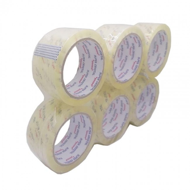 چسب پهن ۹۰ یارد Crystal کریستال ۶ عددی OOCP-001