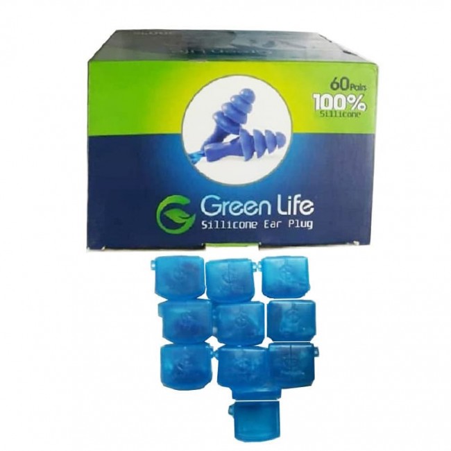 گوش گیر سیلیکونی گرین لایف ۶ جفت OIGI-002