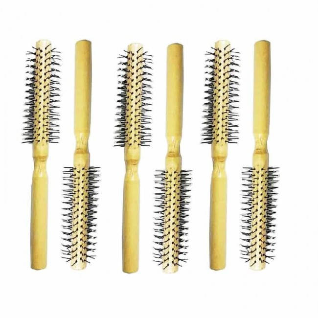 برس پیچ سیمی دسته چوبی خارجی ۶ عددی OZBS-005