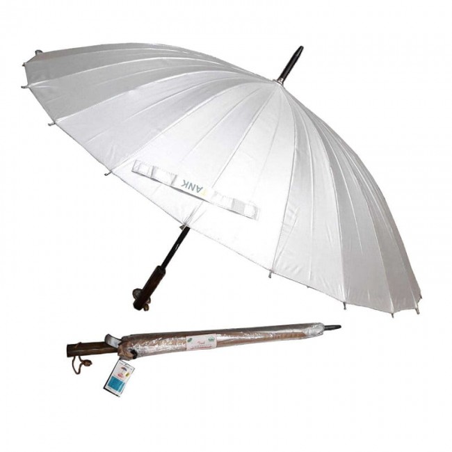 چتر تانک Tank دو رو نقره ای ۲۴ فنره بسته ۶ عددی OHCH-001