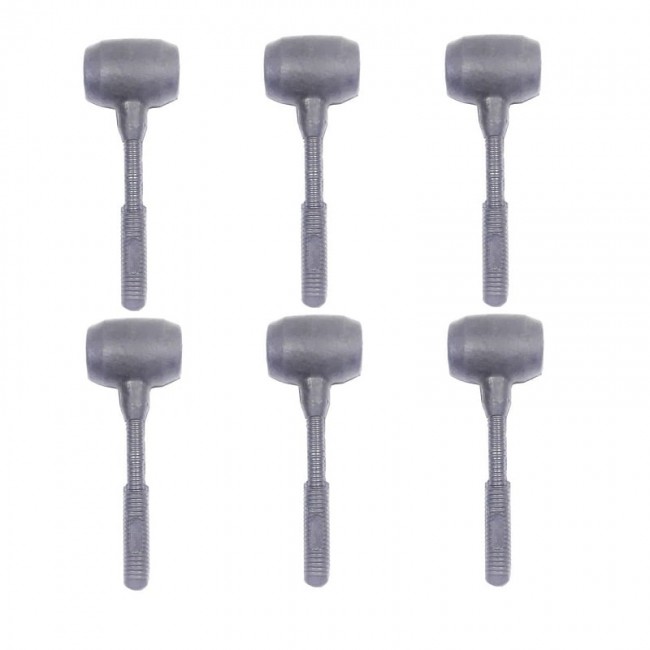 چکش لاستیکی کوچک ۶ عددی ۲۵ سانتی OACH-051