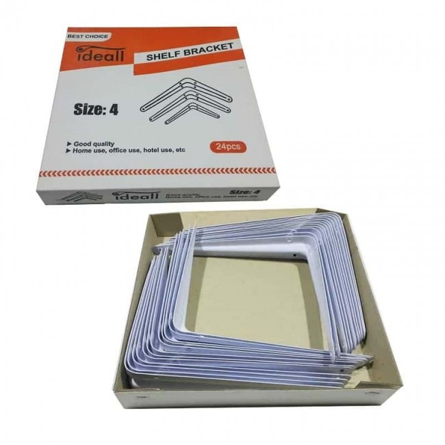 گونیا دیواری سایز ۴ بسته ۲۴ عددی Ideall آیدیل OSGN-002