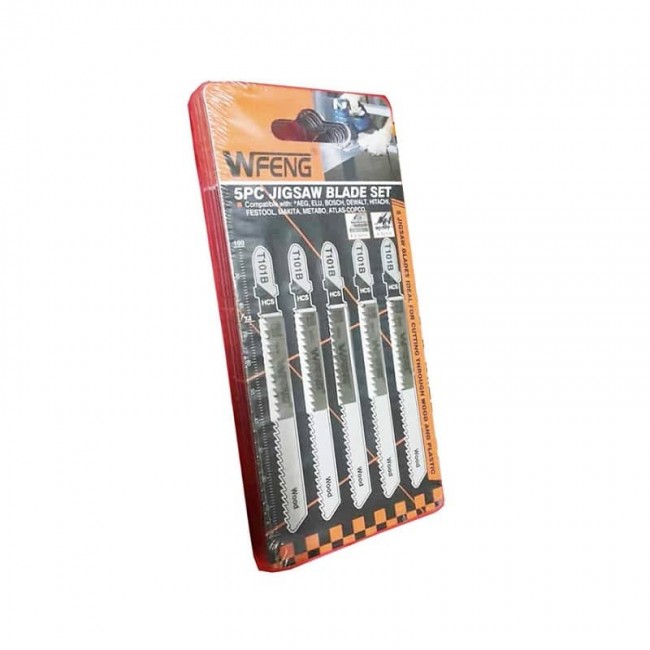 تیغ اره عمود بر ام دی اف کارت ۵ عددی Wfeng  دبلیو فنگ BTA-001