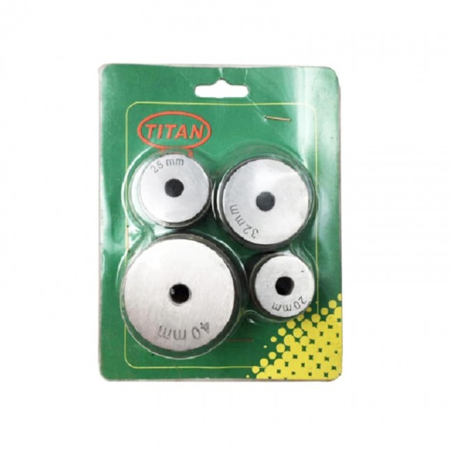 ست لقمه اتو لوله کشی Titan تیتان ۴ عددی BLO-001